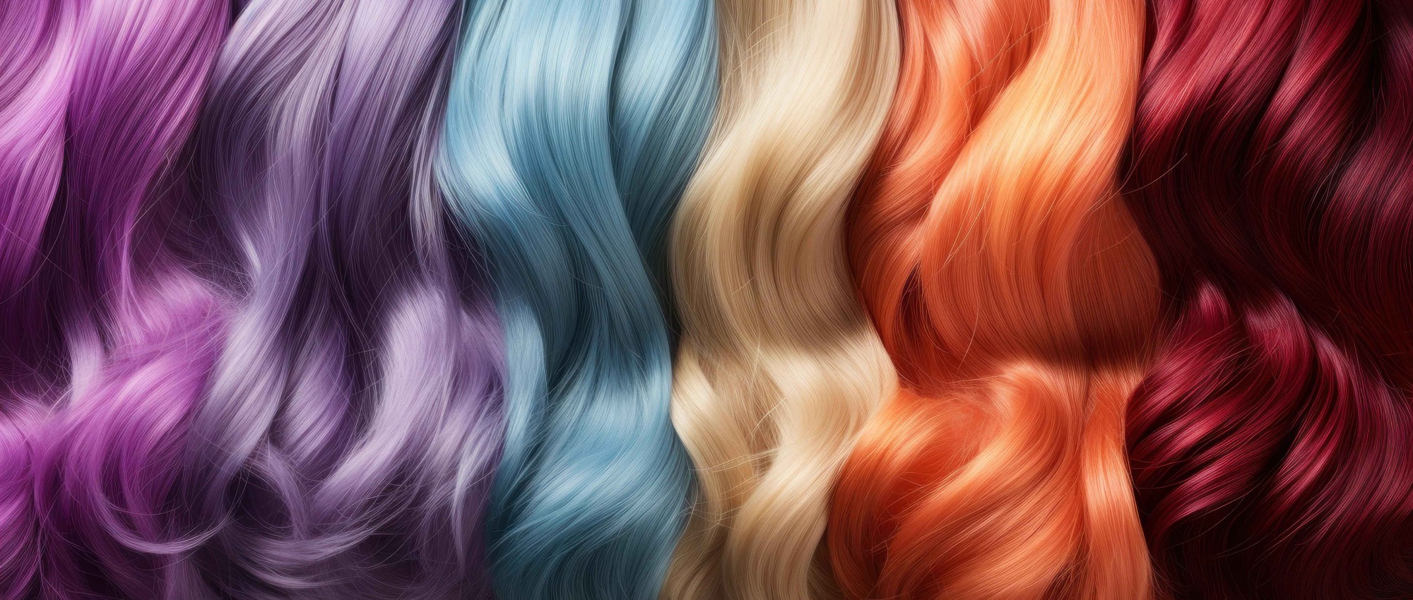 A spectrum of hair colour at Buckleys Hair